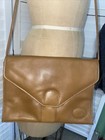 Liz Claiborne Tan Crossbody Leather Vintage 80s   90 s Purse - Great Condition