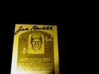 Joe Sewell Signed 3 x4  Metallic Hof Baseball Plaque -jsa Hologram Authenticated