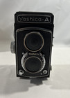 Yashica-a Tlr Medium Format Camera 80mm F 3 5 With Carrying Case And Box Half
