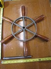 16 Inch Nautical Ships Steering Wheel  Used Working Condition
