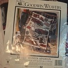 Goodwin Weavers 100  Cotton Throw Blanket Afghan Firefighters 48  X 67  Usa 