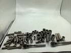 Lot Of 60 Sockets  Assorted Lot Of Sae metric Deep shallow  ratchets all Sizes 