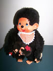 Vintage Monchhichi Monchichi Monkey Plush Doll W baby House Of Lloyd Hong Kong