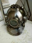 Vintage Style Steel Black Finish Mark V Scuba Replica Divers Diving Helmet Gift