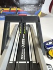 Auto World 2-in-1 Electric Slot Car Track Set Dragstrip Stock Car Showdown Read