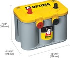 Optima Batteries High Performance D34 78 Yellowtop Dual Purpose Sealed Agm Car