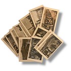 Vintage 1940s Pompeii Italy Souvenir Photo Set 20 Sepia Prints Tourist Packet