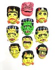 Vtg Halloween Mask Rare Plastic 80s Fun World Frankenstein Monster Ben Cooper