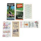 Vtg Lot 6 British Columbia Travel Brochures Maps Vancouver Victoria 1940s 60s