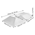 Semi-auto Car Tent Removable Carport Folding Portable Car Protection Awningcover