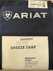 Nwt Ariat Unisex Breeze Half Chap In Black  Large Tall