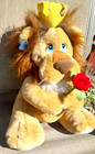 Vtg 1988 15  Lion Plush Applause Lionheart W Tags Stuffed Animal Doll Romance
