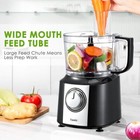 Multifunctional Food Processor 10 Cup Kitchen Food Chopper Blender Slicer Juicer