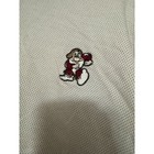 Vintage 90s Walt Disney World Grumpy Polo Shirt Mens L Embroidered Snow White