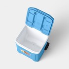 Sun Squad Latitude 94 Cans 60qt Rolling Cooler - Carolina Blue