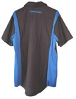 Red Kap Volkswagen Work Shirt L Mechanic Technician  Uniform Black Blue Vented 