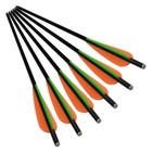 12pcs 14 16 Inch Archery Crossbow Bolts Fiberglass Outdoor Hunting Target Arrows