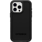 New Otterbox Iphone 15 Pro Max Defender Series Case Black Includes Holster Clip