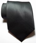 New Classic Checks Full Black Jacquard Woven 100  Silk Men s Tie Necktie