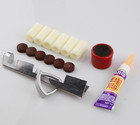 15 Pack Cue Stick Tip Repair Kit  Cue Tips Accessorie  Include 6 Pool Cue Tips  