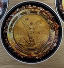 Full Set 4 Mexico 20 Pesos Fifa World Cup 2026 Commemorative Coins With Acrylic