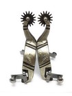 Aj Tack Men s Western Engraved Rock Grinder Spurs