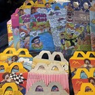 Excellent Unused Lot Of 61 Mcdonald s Happy Meal Boxes Collection From The 90   s