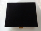 Lovely Vintage Gold Tone Black Suede  Pearl   Rhinestone Compact With Mirror