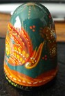 Hand Painted Wood  Russian Thimble   Fairy Tales    8