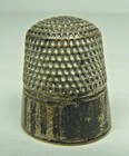 Goldsmith Stern Sterling Silver Thimble Gsc Fouled Anchor Monogrammed 1913-1933 
