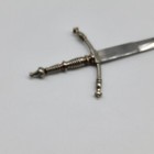 Vintage Antique Toledo Style Kinjal Dagger Sword Knife Large Letter Opener Old