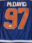 Connor Mcdavid Signed Edmonton Oilers Jersey Psa Dna Autographed