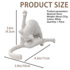 No Shame Cat Licking Butt Sculpture  Funny Cat Figurine Home Decor  Whimsical   