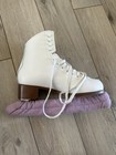 Jackson Elle Women   s Figure Ice Skates Size 8 5 White Leather Mirage Blades