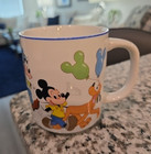 Walt Disney World Disneyland Coffee Cup Mug Mickey   Friends Vintage 70 s Japan
