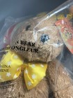 Avon Juggles The Clown Bear Plush Jester Hat Star Bow Light Brown 16  Artapower