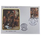 Norman Rockwell The Campfire Story Official First Day Cover 1979