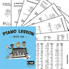 Piano And Keyboard Stickers And Piano Music Lesson And Guide Book For Kids