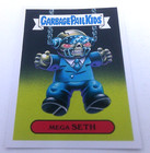 2017 Garbage Pail Kids Mega Seth 3a   Rattle Ed 3b Gpk Battle Bands Megadeth