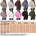 Women s Loose Fit Crew Neck Sweatshirt Long Sleeve Pullover Hoodie Holiday Tops