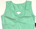Theatricals Dancewear Leotard Bodysuit Lining Pinched Open Back Mint New Women