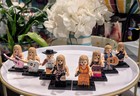 Brand New Lot Of 8 Taylor Swift Minifigures With Stands  Microphones guitars 