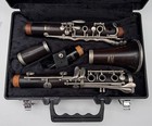 Yamaha Ycl-34 Intermediate Model Ebony Wood Clarinet With Hard Plastic Case