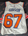 Taj Gibson Game Used May 30th 2021 New York Knicks White Jersey Fanatics Coa