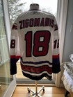 Authentic Lowell Lockmonster Hockey Jersey Reebok Size 56 Mike Zigomanis Ahl
