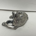 Peltro Italy Vintage Pewter Figure - Lioness