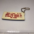 Vintage Newark New Jersey Ford Company Auto Car Nj Dealership Dealer Keychain