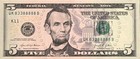 2021  5 Bill - Fancy Serial - 83388888 - Uncirculated 6 Of A Kind  Six Of A Kind