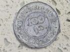 1927 Palestine 100 Mils Coin Silver Used