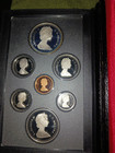 1986 Canada Royal Canadian Mint - 7 Coin Double Dollar Proof Set  Case Box   Coa
